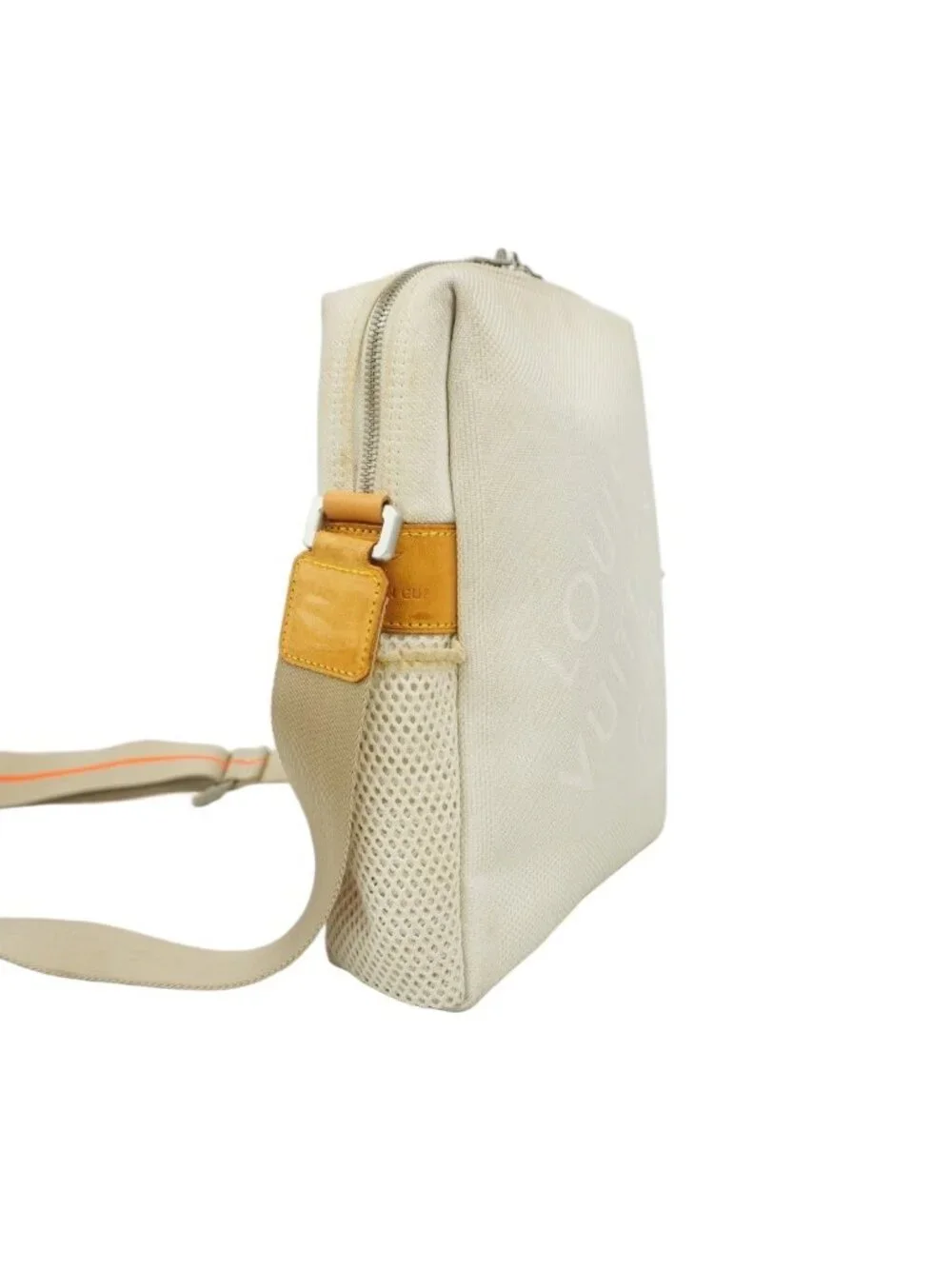 Louis Vuitton Shoulder Bag Damier Jean Weatherly White Cup LV